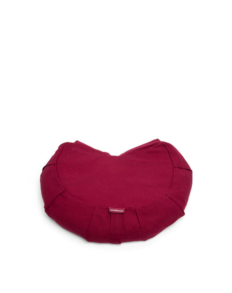 cotton halfmoon meditation cushion