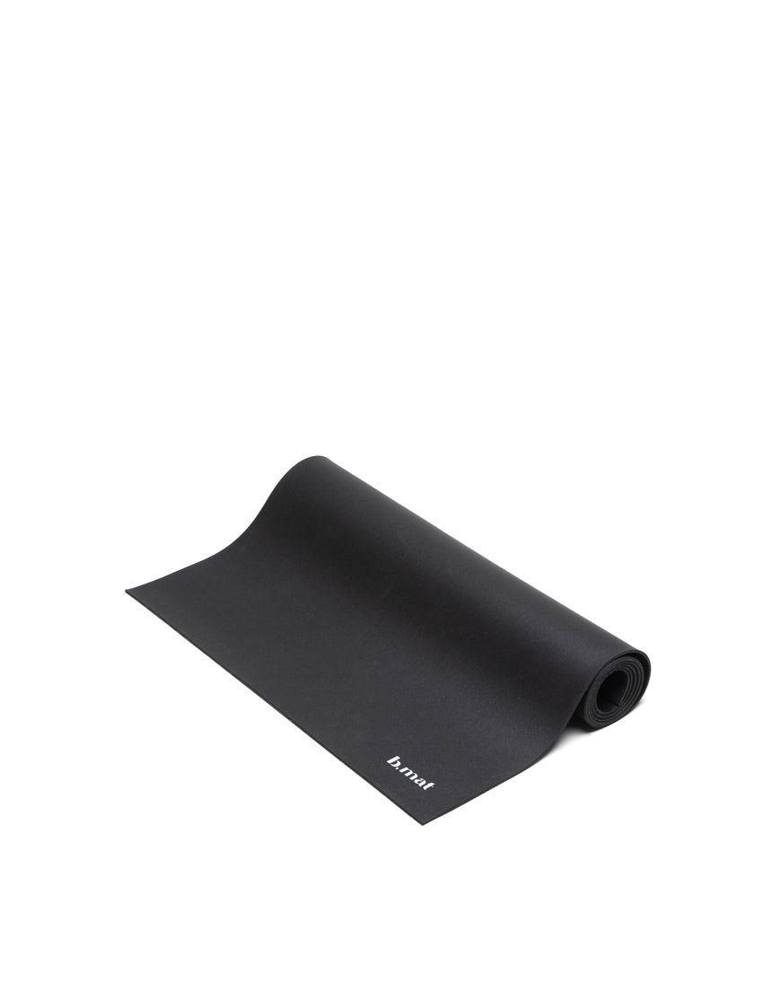 b, mat everyday 4mm yoga mat - grippy & supportive – b, halfmoon