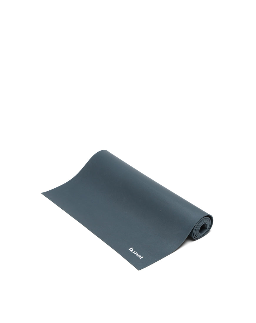 b, mat everyday 4mm yoga mat - grippy & supportive – b, halfmoon