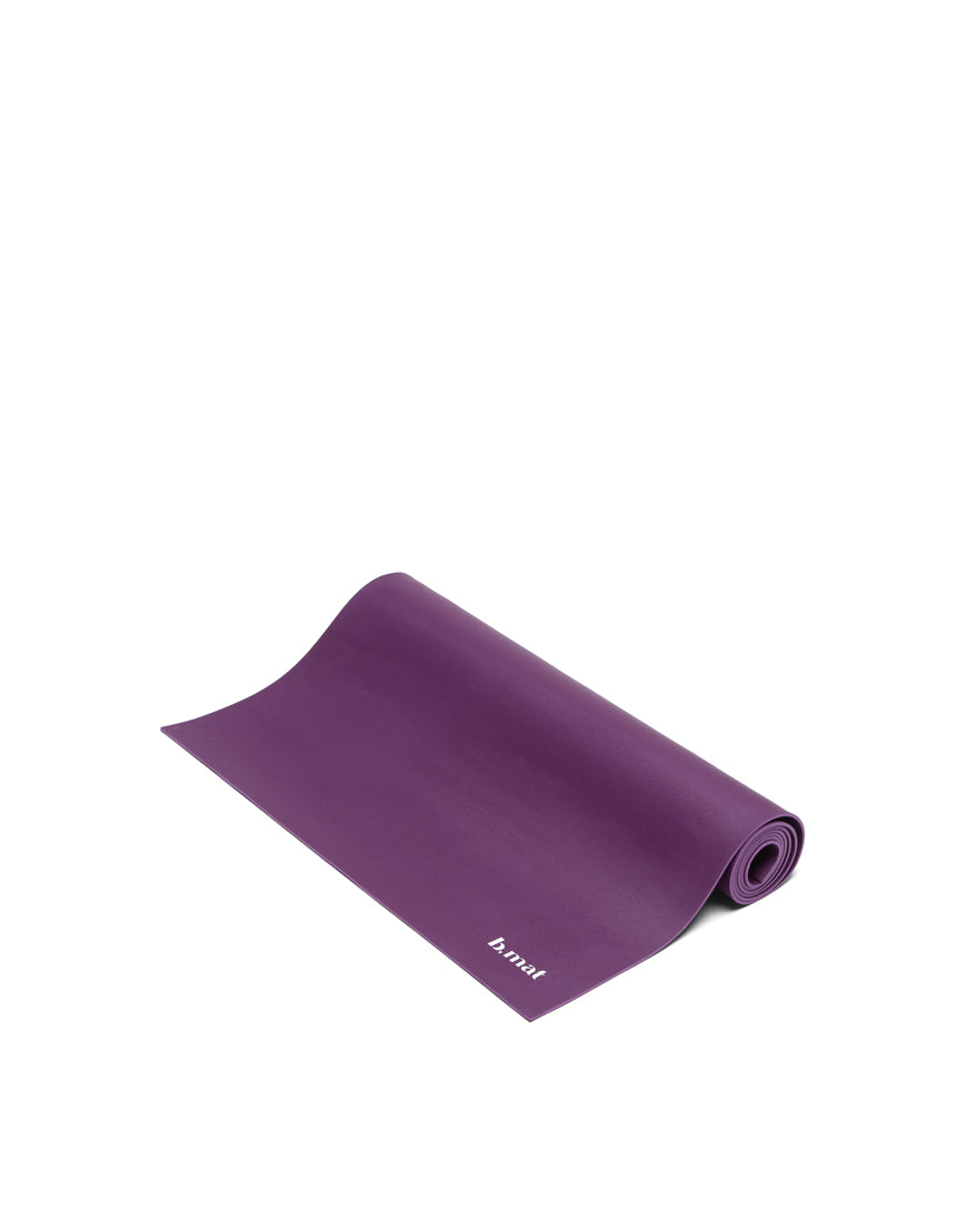 b, mat everyday 4mm yoga mat - grippy & supportive – b, halfmoon