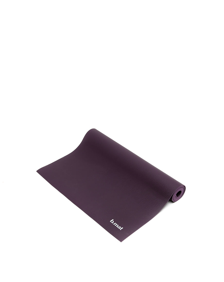 b, mat everyday 4mm yoga mat - grippy & supportive – b, halfmoon