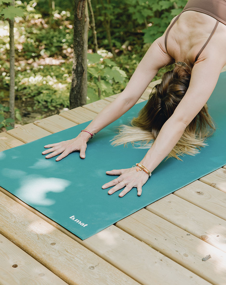 b, mats by b, halfmoon—original creators of the B MAT yoga mat