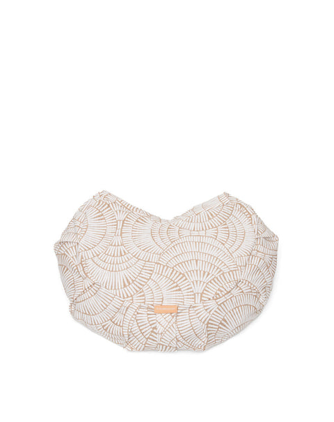 cotton halfmoon meditation cushion