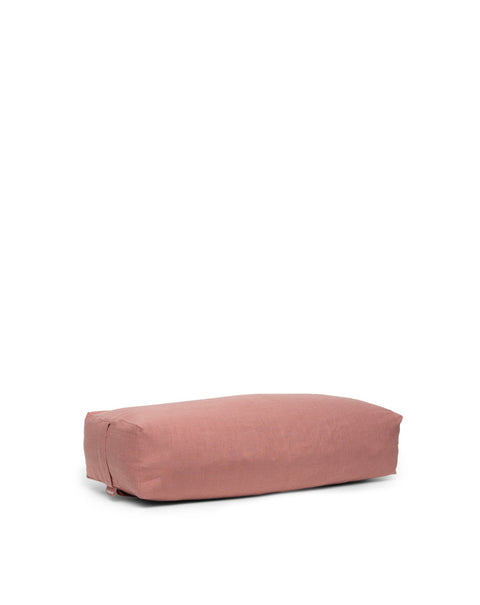 linen rectangular bolster
